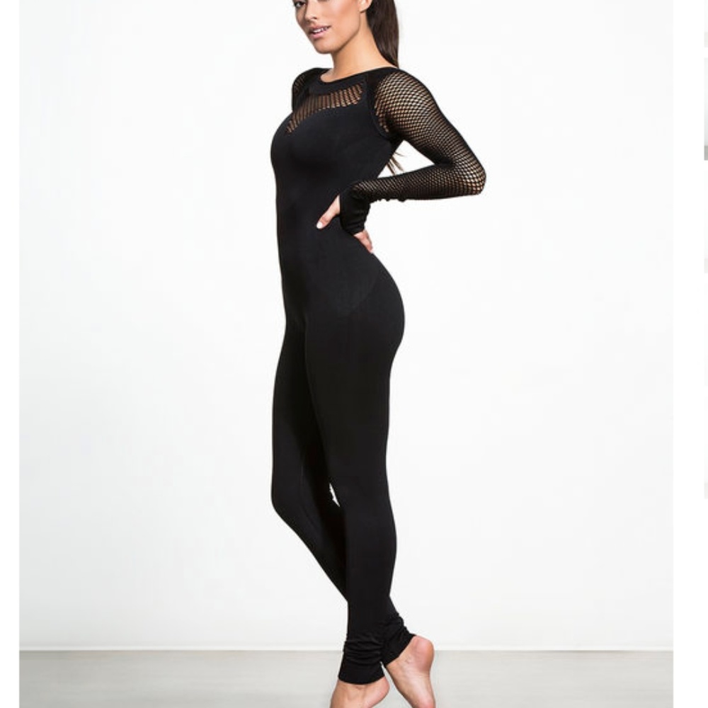 ivy park | fishnet seamless full length bodysuit - Picture 3 of 8